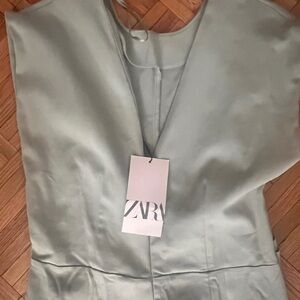 Zara mint pencil dress